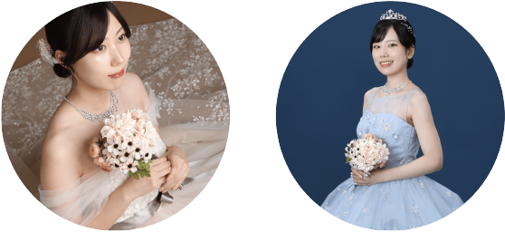 スタジオ撮影限定ドレス撮影プラン